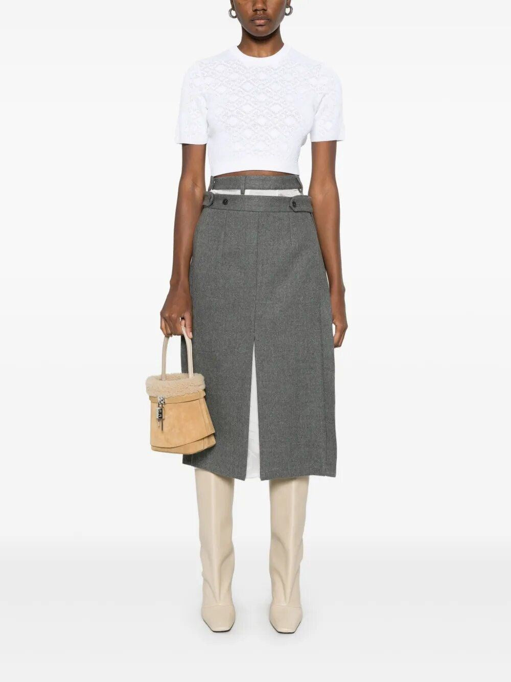 Givenchy Women Crop Sweater GIVENCHY