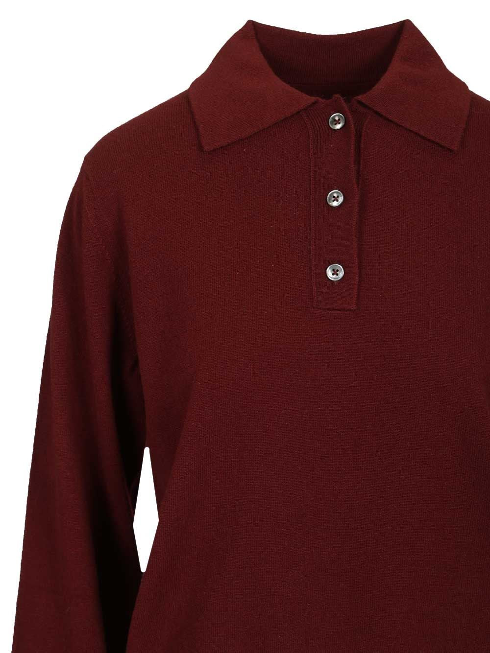 Maison Margiela Women Wool Polo Shirt MAISON MARGIELA
