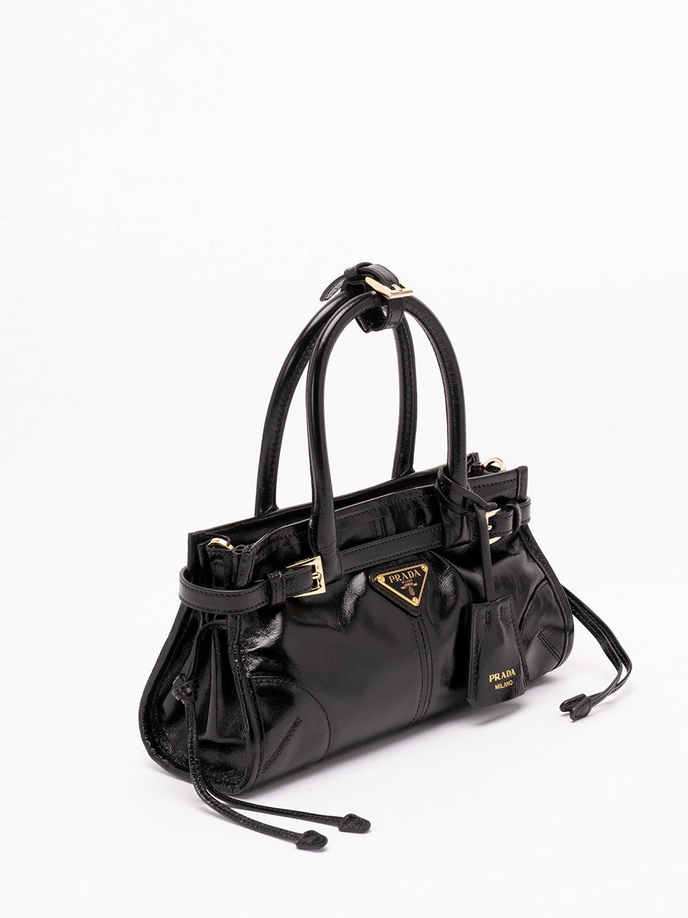 Prada Women Prada Bonnie Mini Leather Bag PRADA