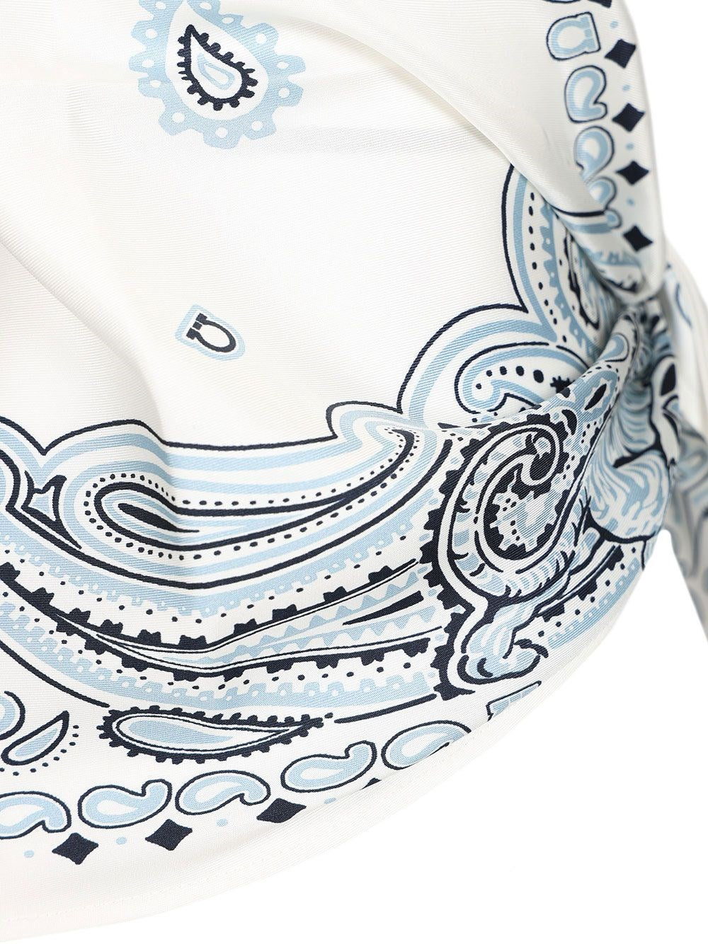 Ferragamo Women "Arabesque" Print Scarf Top FERRAGAMO