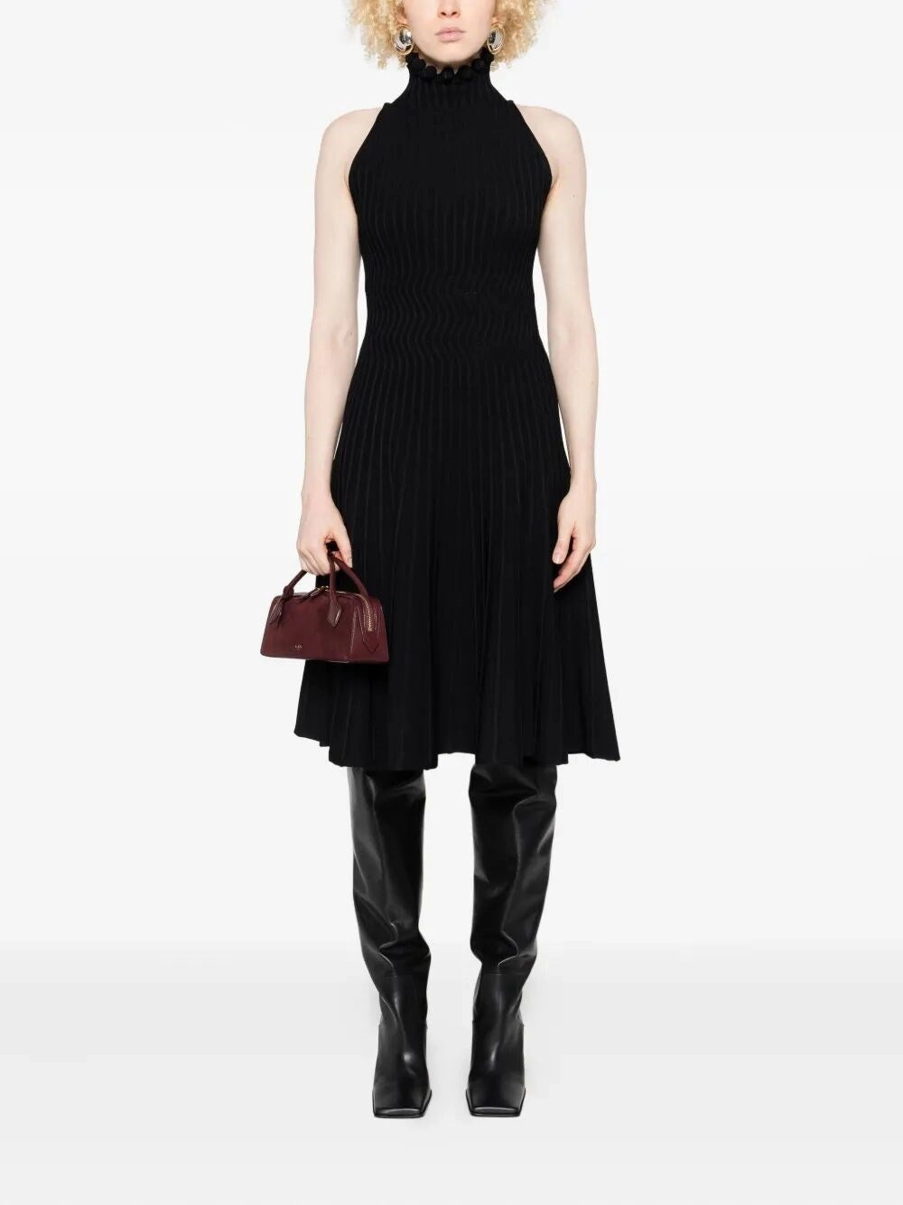Alaia Women Fit Flare Dress ALAIA