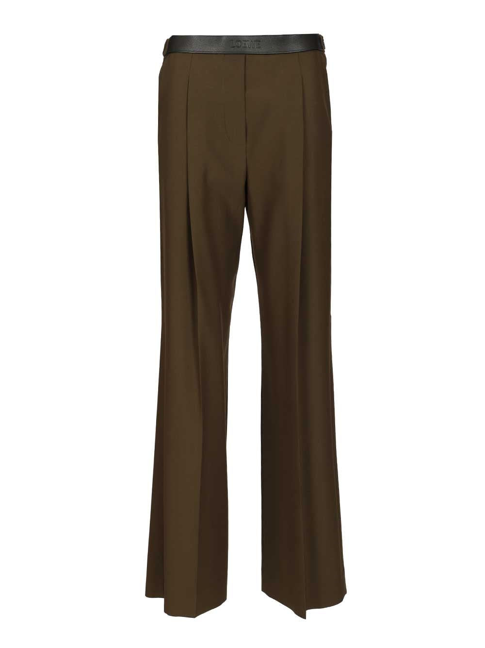 Loewe Women Wool Trousers LOEWE
