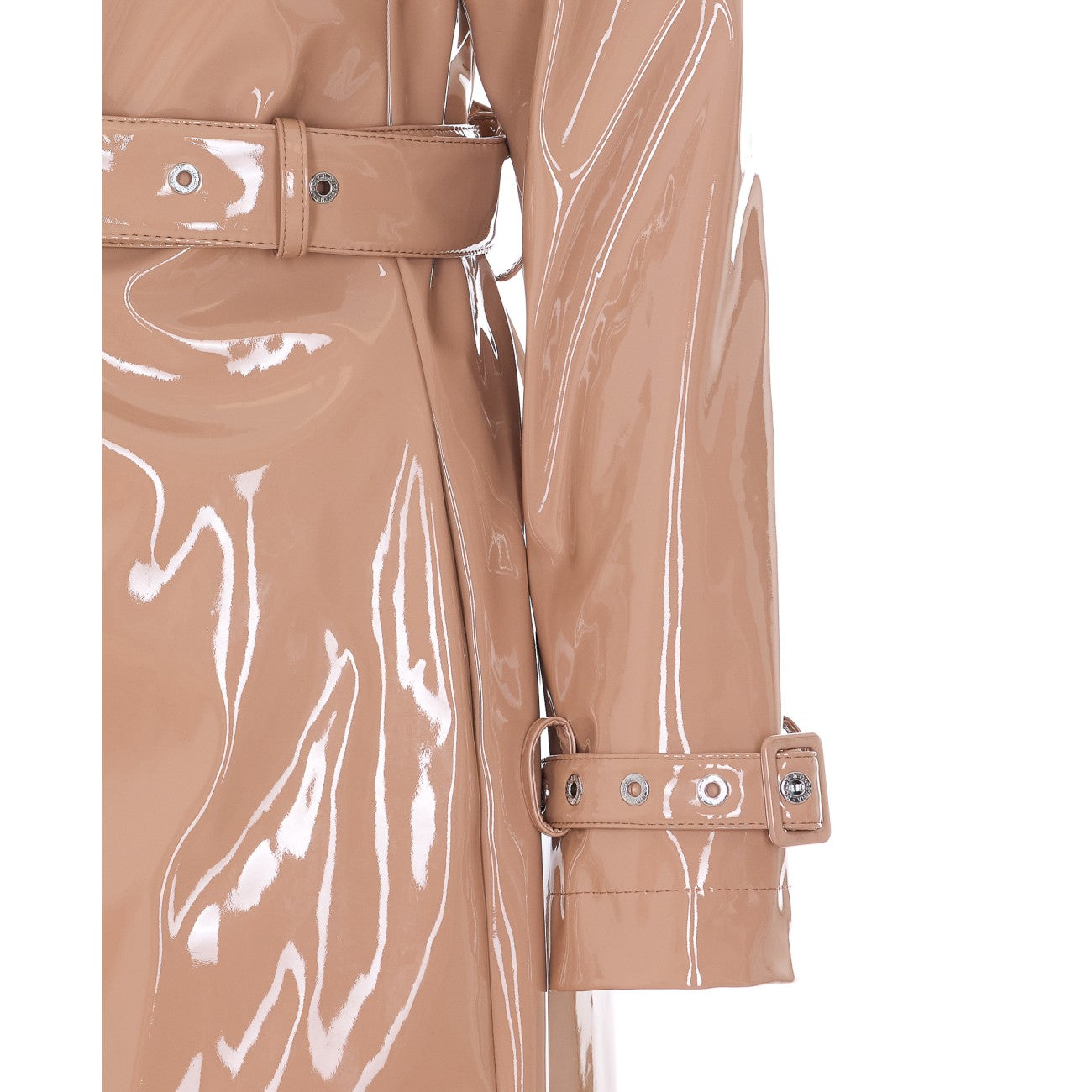Dolce&Gabbana Women Eco-Skin Trench Coat Spread DOLCE & GABBANA