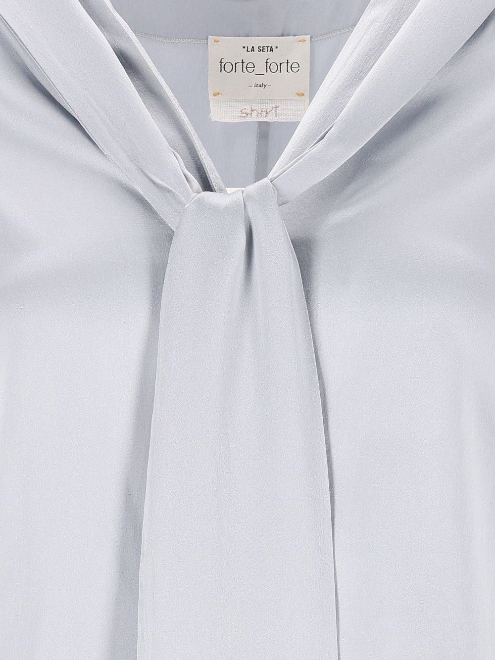 Forte_Forte Women Blouse With Fringed Scarf FORTE FORTE