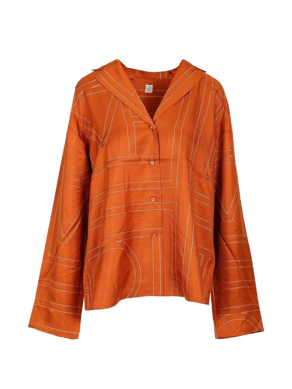 Toteme Women "Monogram" Pajama Top TOTEME