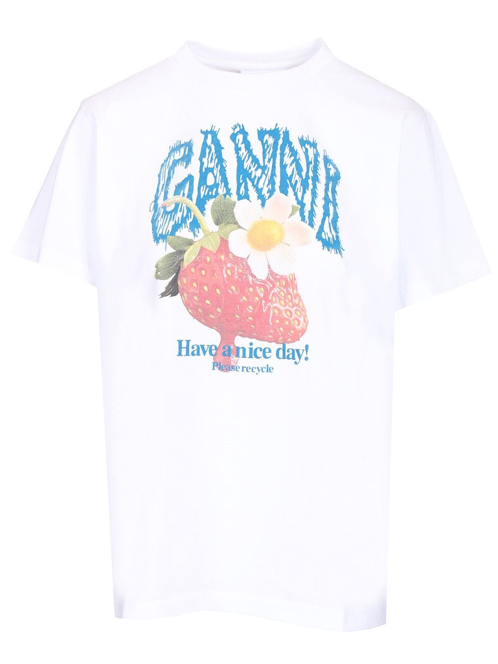 Ganni Women T-Shirt With Print GANNI