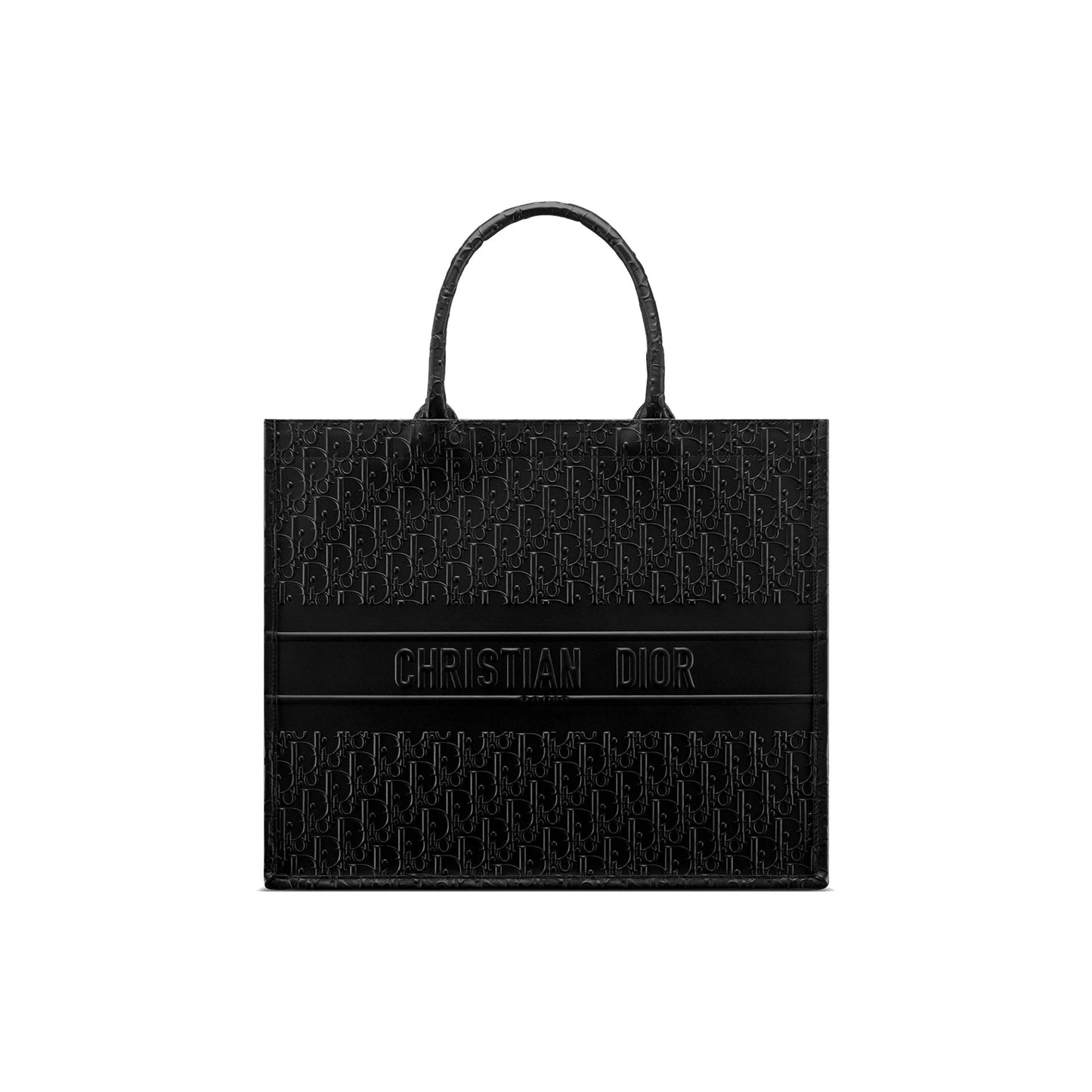Dior Oblique Leather Tote Bag Women CHRISTIAN DIOR
