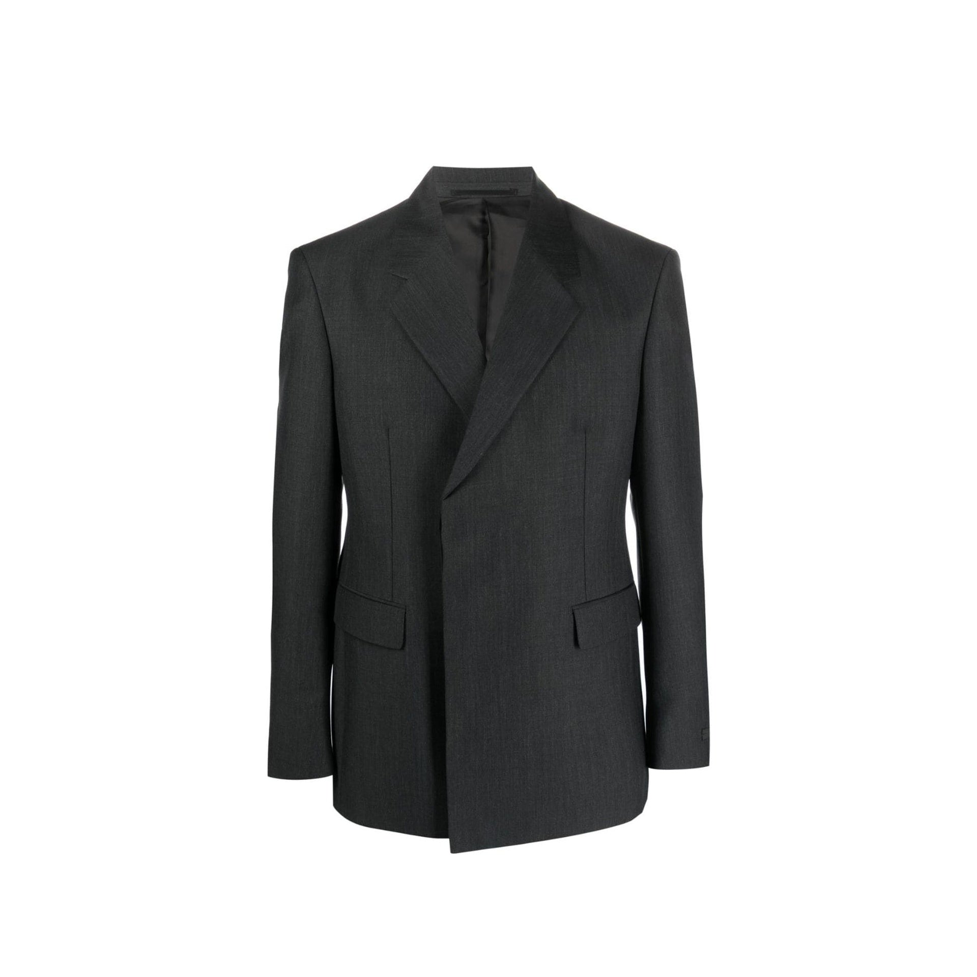 Prada Double-Breasted Wool Jacket Men PRADA