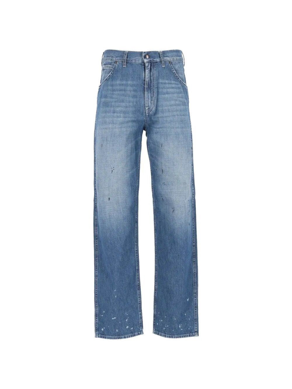 Maison Margiela Men Treated Denim Jeans MAISON MARGIELA