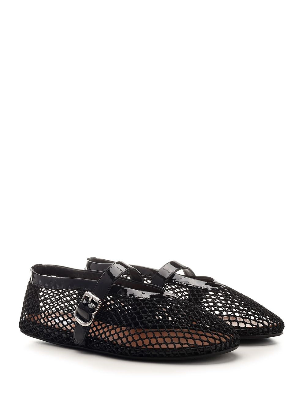 Alaïa Women Mesh Strap Ballerina ALAIA