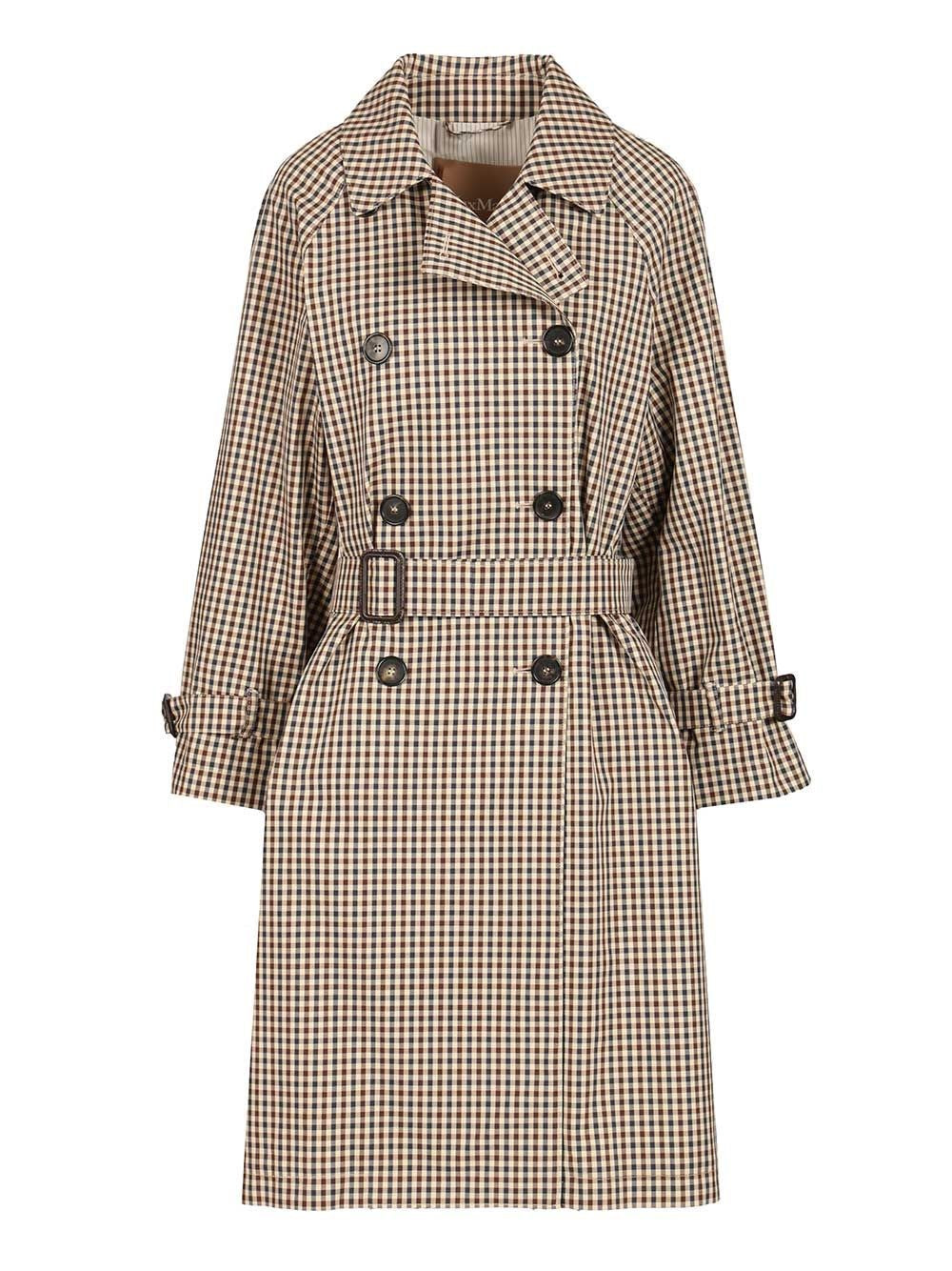 Max Mara The Cube Women Water-Repellent Twill Trench Coat MAX MARA THE CUBE
