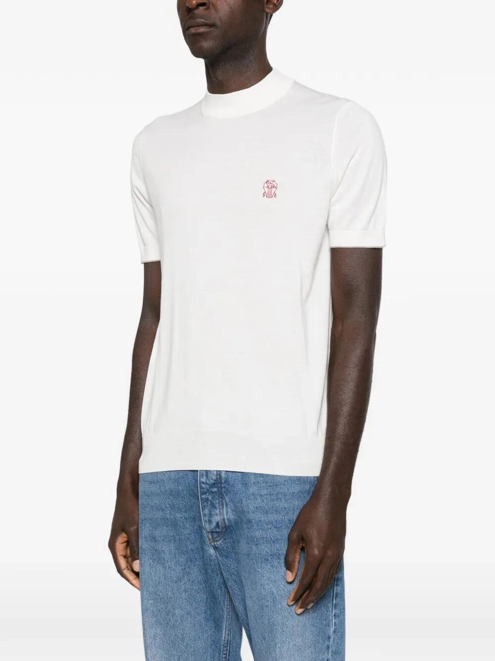 Brunello Cucinelli Men Mock-Neck Sweater BRUNELLO CUCINELLI