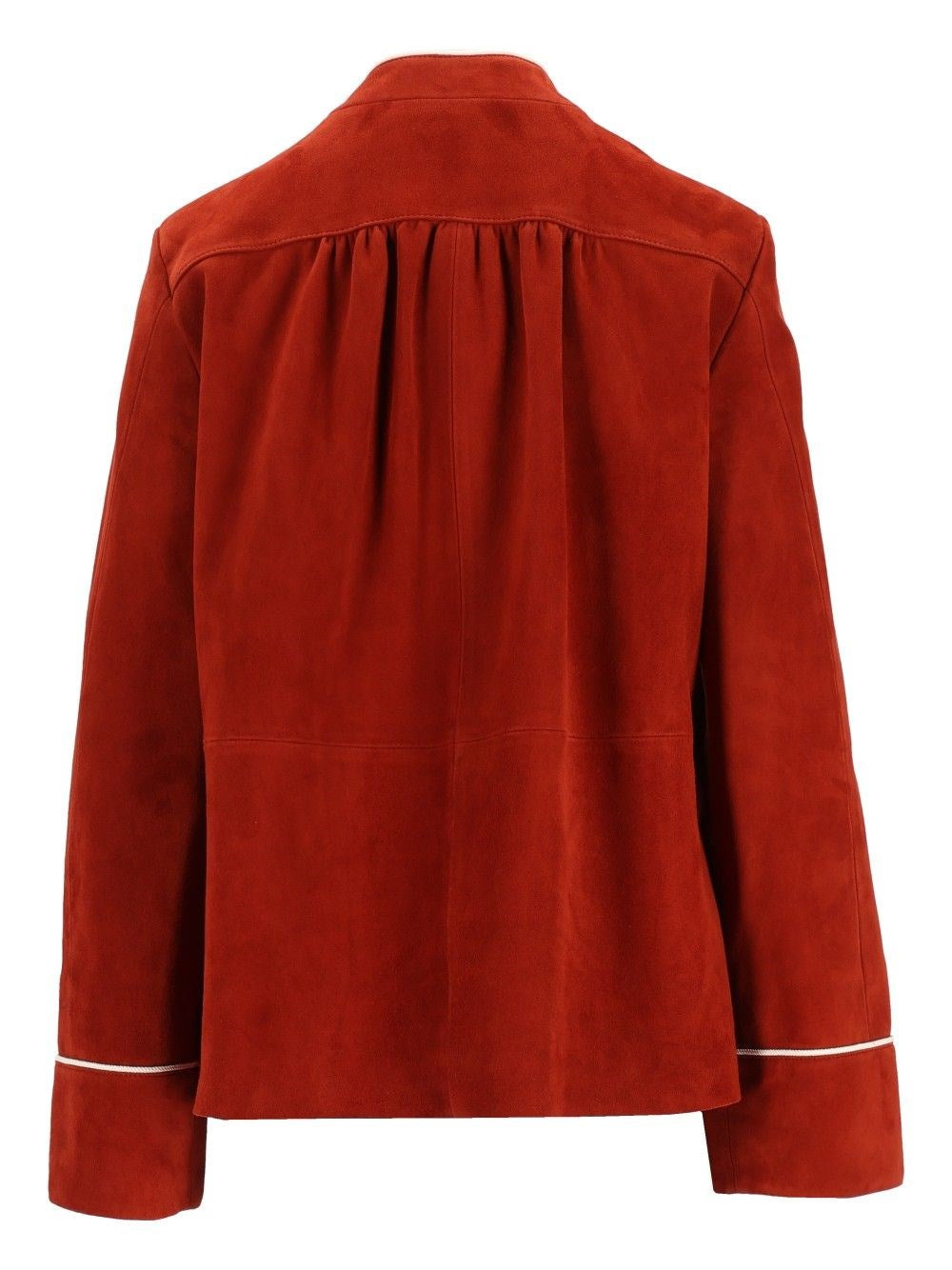 Forte_Forte Women Suede Band Collar Jacket FORTE FORTE