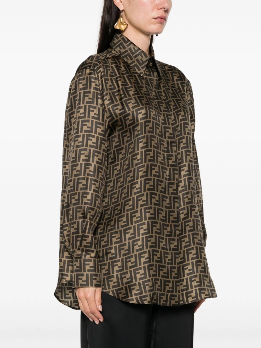 Fendi Women `Ff` Shirt