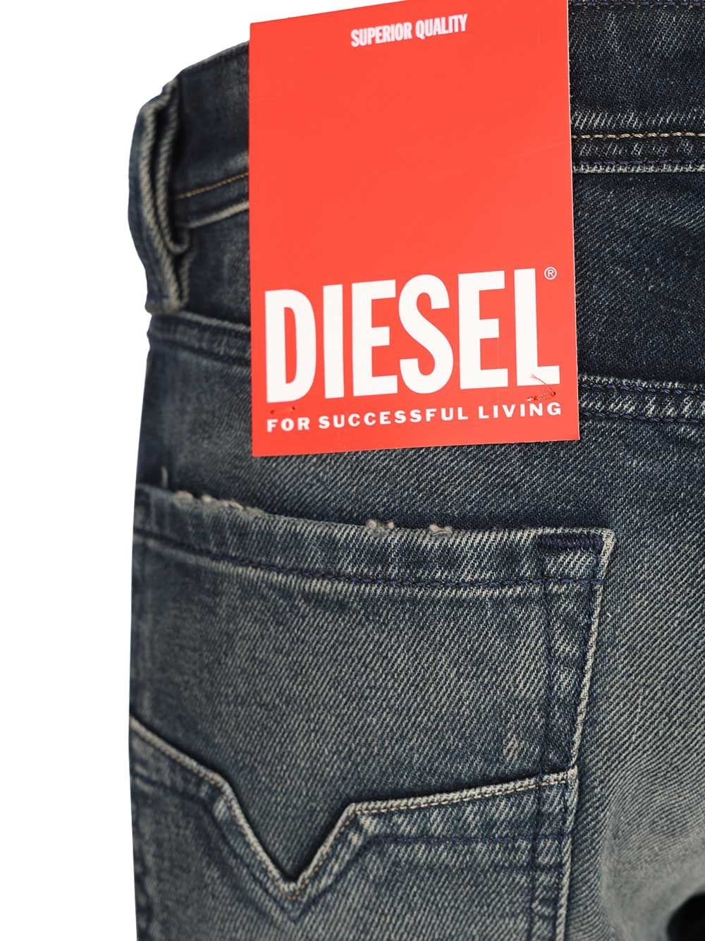Diesel Men Straight Jeans DIESEL