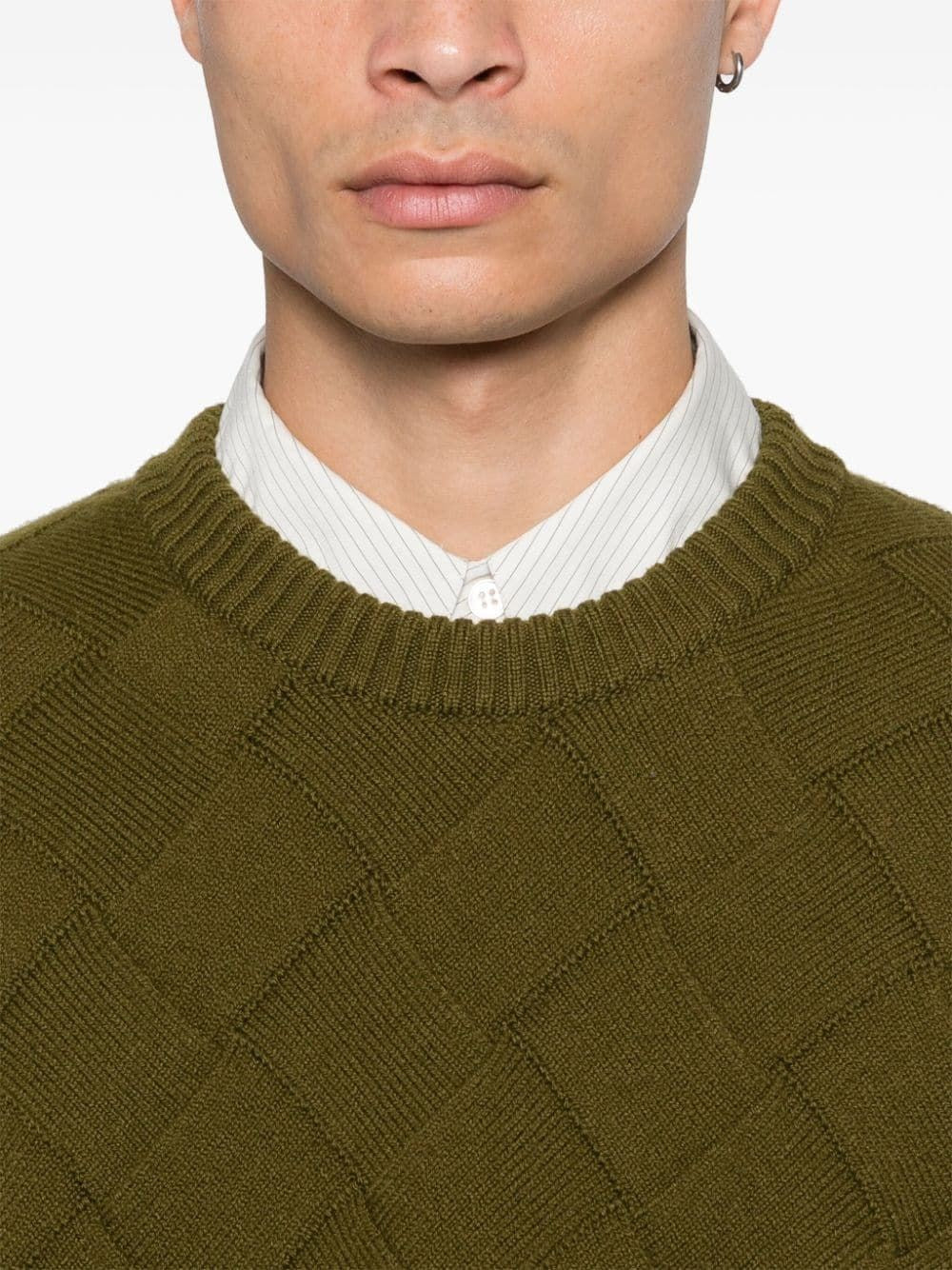 Bottega Veneta Men Crew Neck Sweater BOTTEGA VENETA