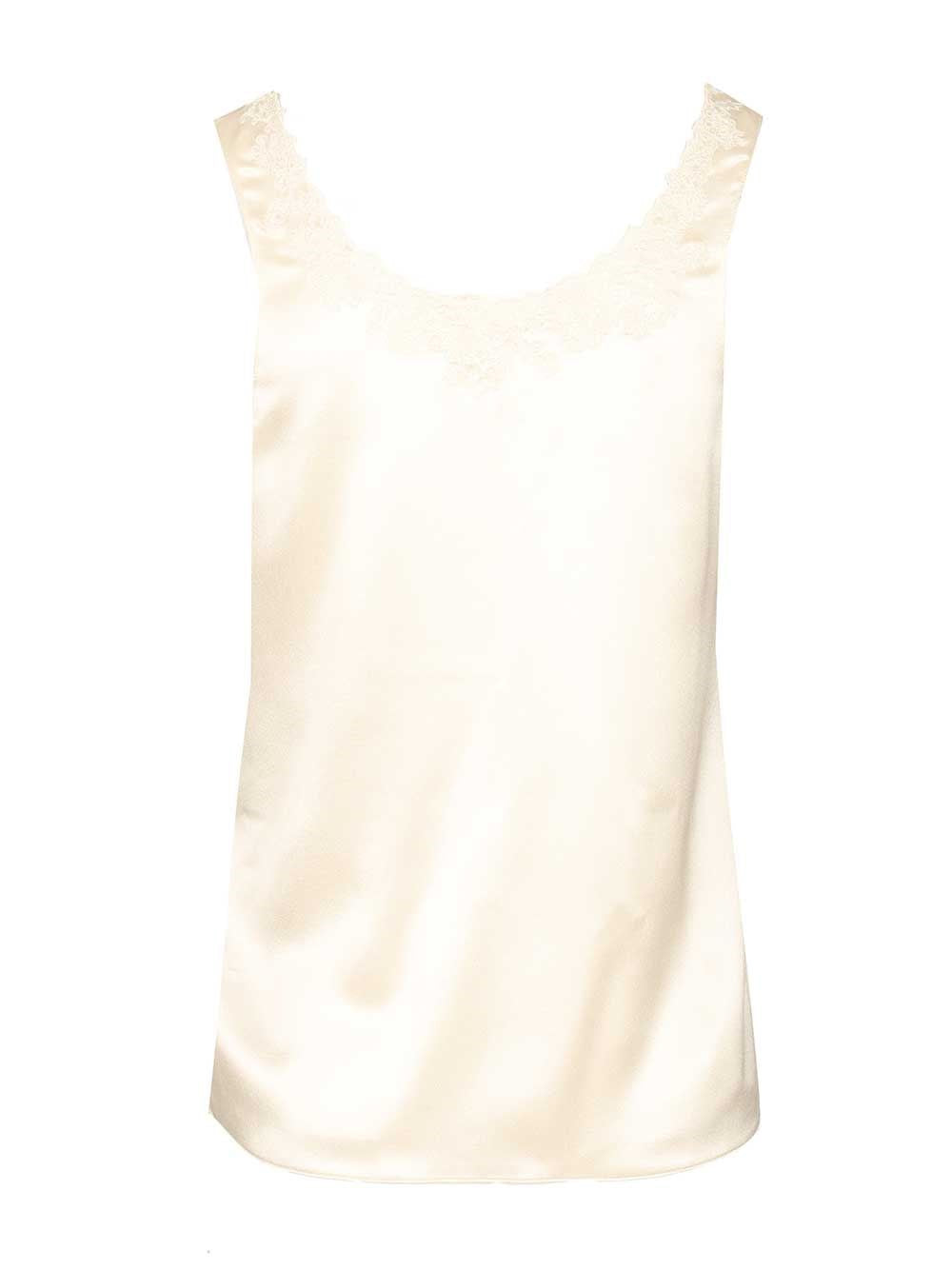 Celine Women Silk Satin Lingerie Top CELINE