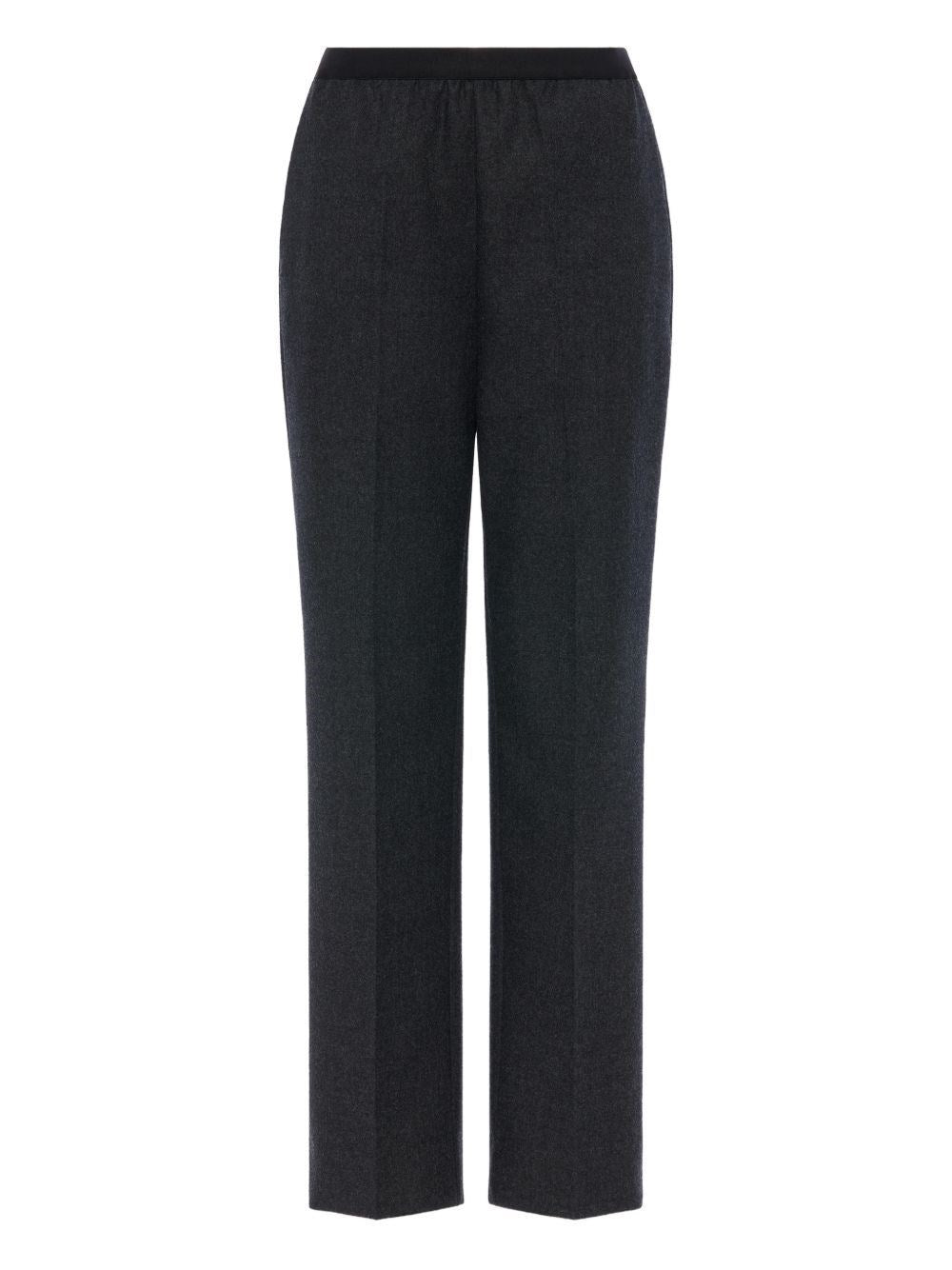 Maison Margiela Women Straight Wool Trousers MAISON MARGIELA
