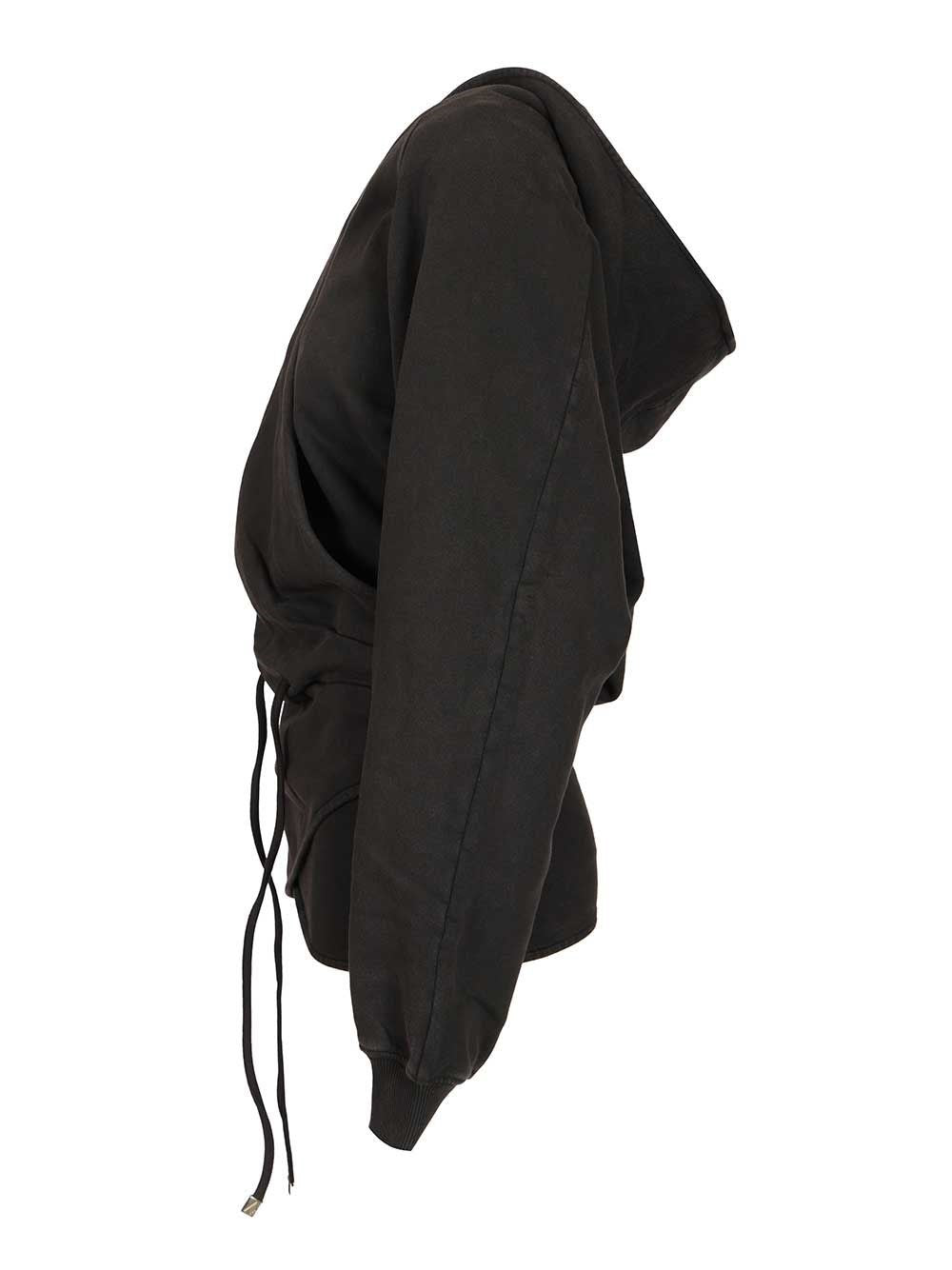 The Attico Women Jersey Sweatshirt Dress