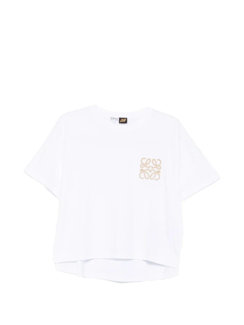 Loewe Paula's Ibiza Women Boxy Fit Cotton T-Shirt LOEWE
