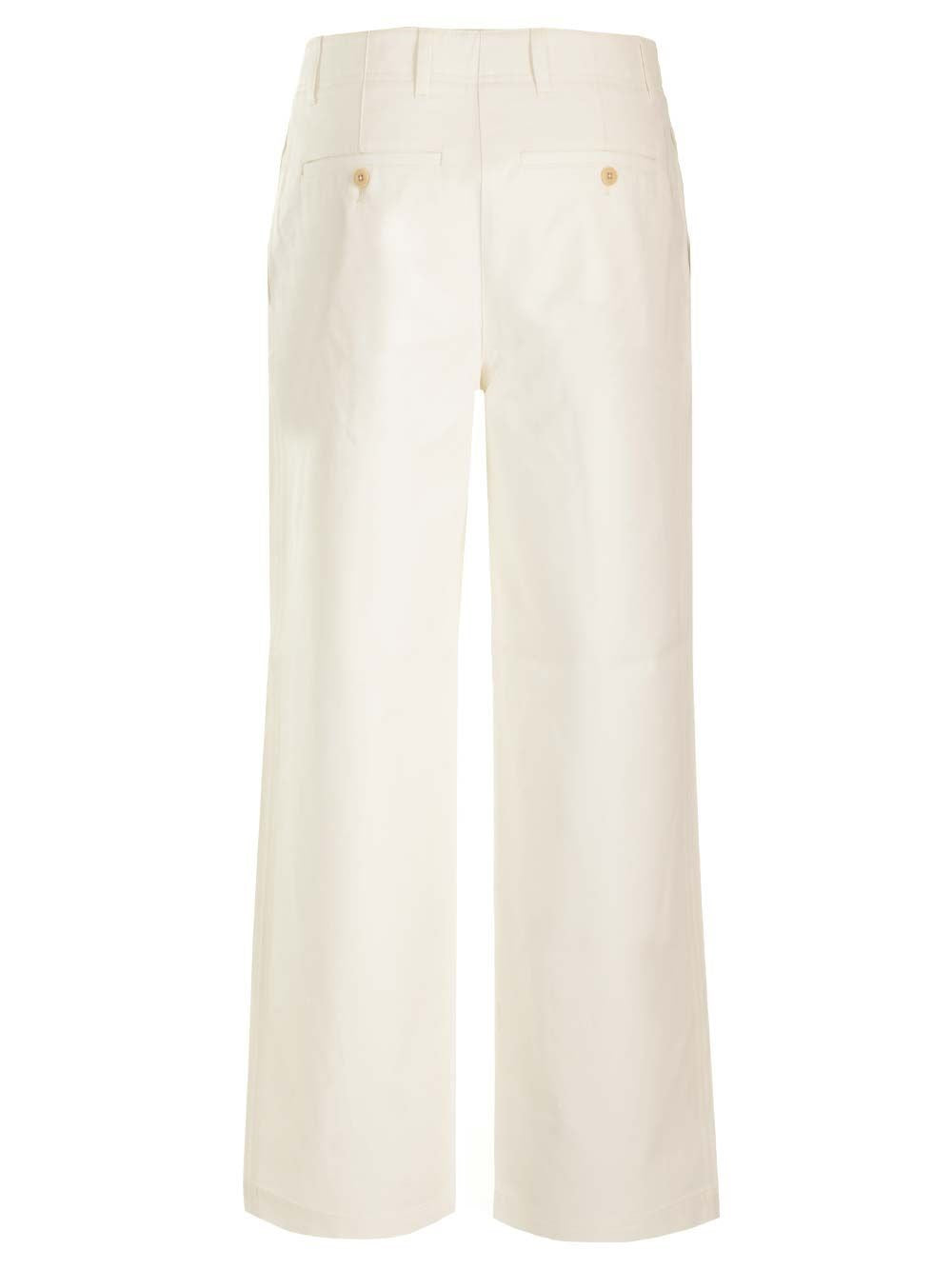 Toteme Women Cotton Twill Trousers TOTEME