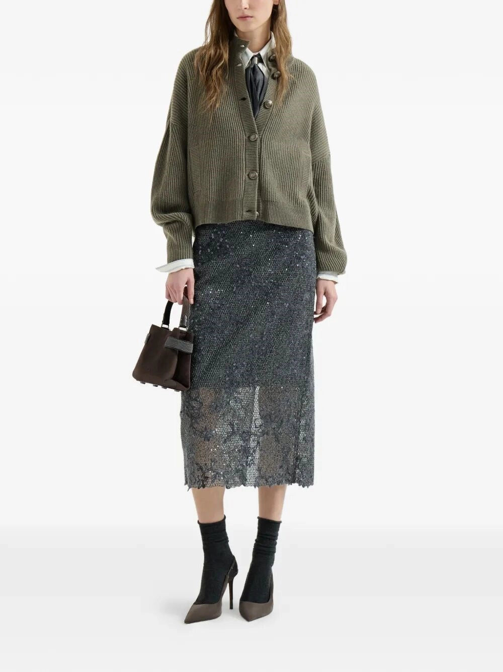 Brunello Cucinelli Women Cashmere Cardigan BRUNELLO CUCINELLI
