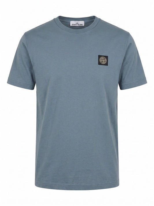 Stone Island Men Cotton Jersey Garment Dyed T-Shirt STONE ISLAND