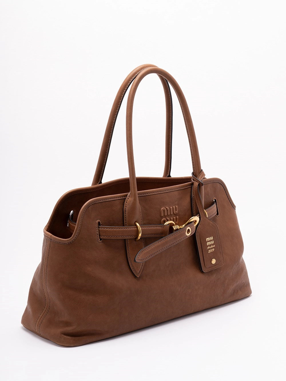 Miu Miu Women `Aventure` Nappa Leather Bag MIU MIU