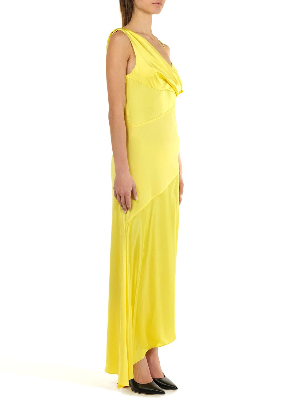 Loewe Women Draped Midi Dress LOEWE