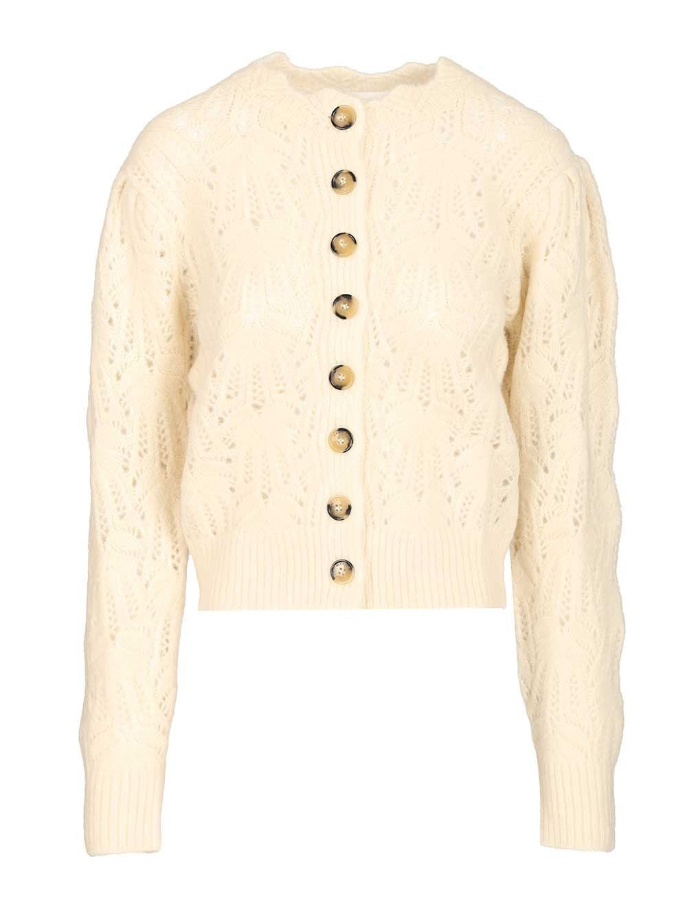 Marant Etoile Women Maxine Openwork Cardigan ISABEL MARANT ETOILE