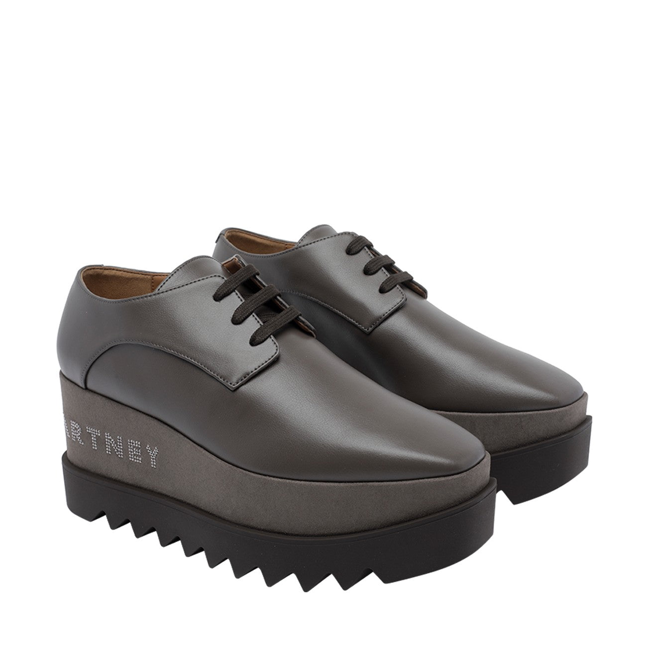 Stella Mccartney Women Elyse Wedged Lace Up Shoes STELLA MCCARTNEY