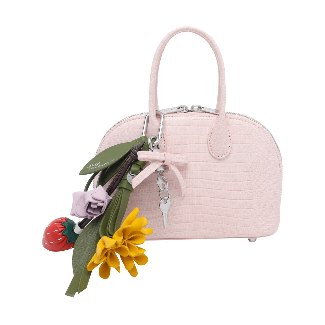 Self Portrait Women Embossed Leather Mini Bag SELF-PORTRAIT
