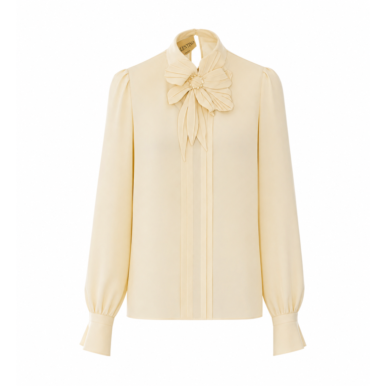 Valentino Garavani Women Embroidered Crepe De Chine Shirt VALENTINO GARAVANI