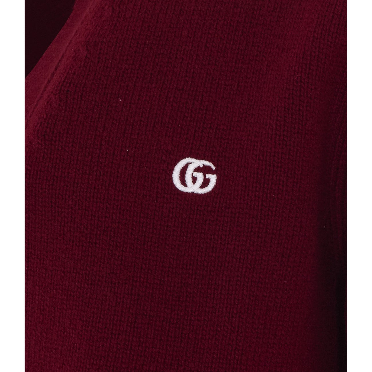 Gucci Men Embroidered Doppia Gg Cardigan GUCCI
