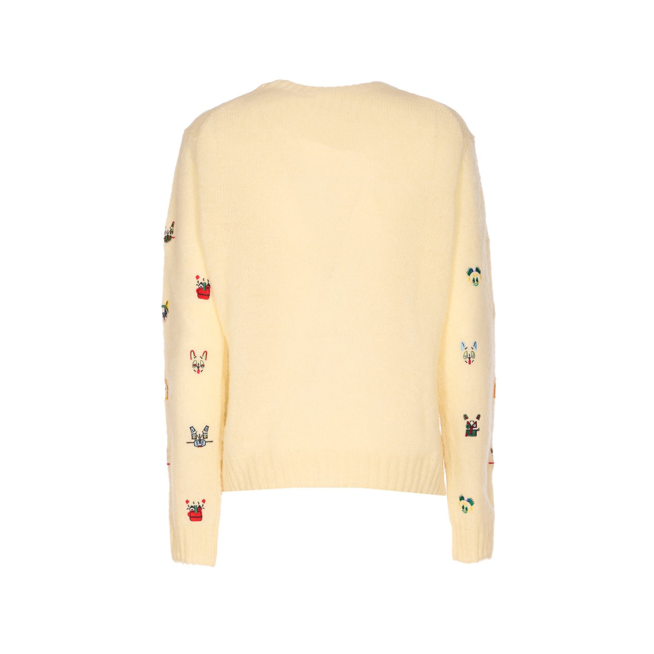 Loewe Women Embroidered Futurist Cat Sweater LOEWE
