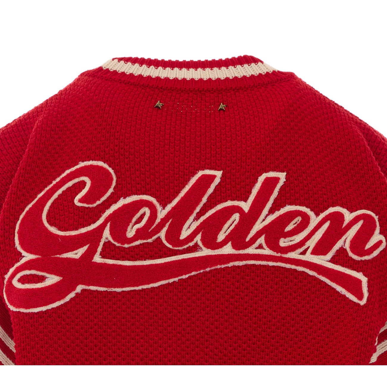 Golden Goose Women Embroidery Boxy Sweater GOLDEN GOOSE