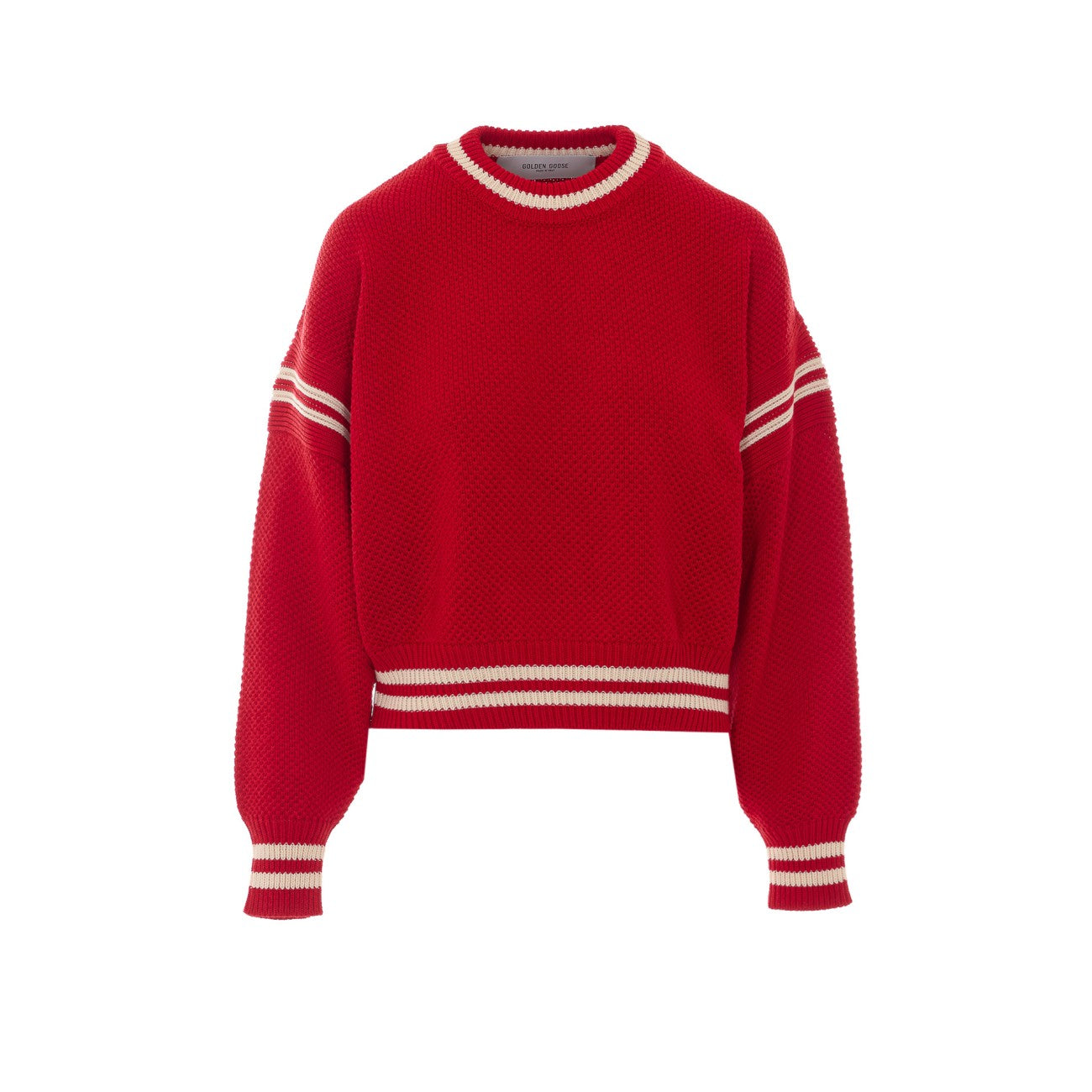 Golden Goose Women Embroidery Boxy Sweater GOLDEN GOOSE