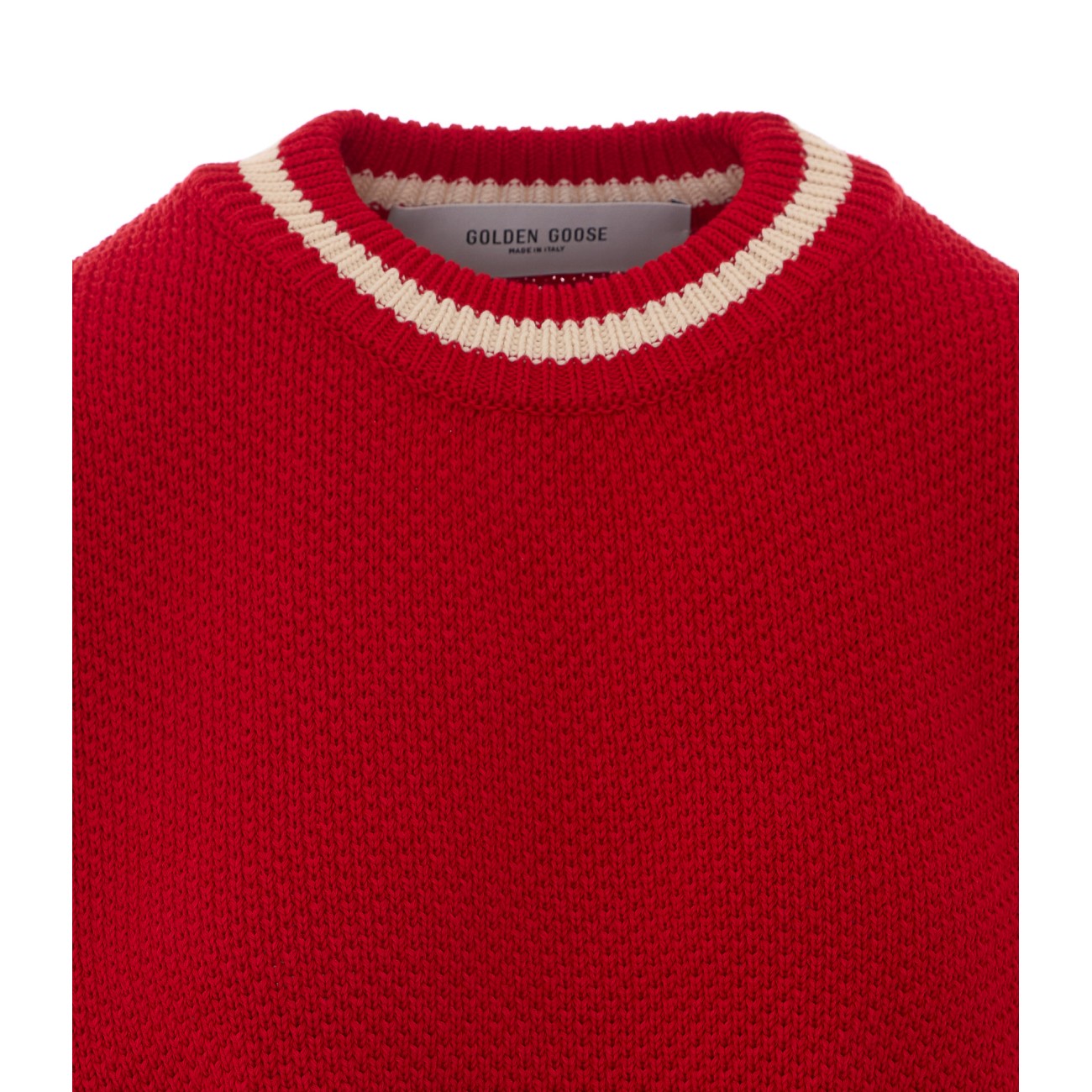 Golden Goose Women Embroidery Boxy Sweater GOLDEN GOOSE
