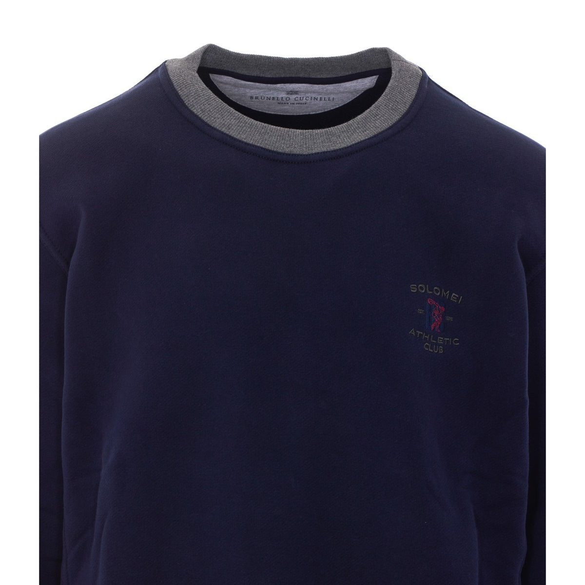 Brunello Cucinelli Men Embroidery Sweatshirt BRUNELLO CUCINELLI