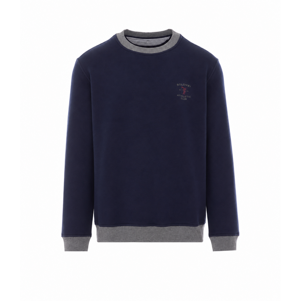 Brunello Cucinelli Men Embroidery Sweatshirt BRUNELLO CUCINELLI