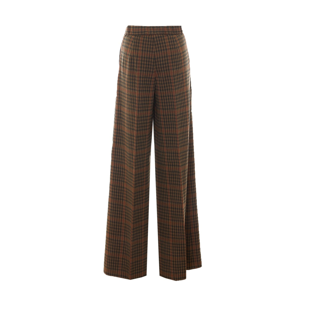 Max Mara Women Emiro Prince Of Wales Jersey Loose-Fitting Trousers MAX MARA