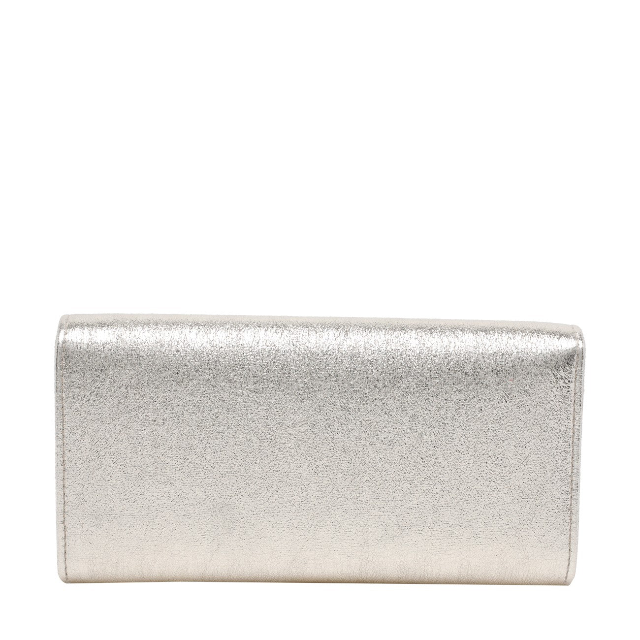 Jimmy Choo Women Emmie Glitter Leather Clutch Bag JIMMY CHOO