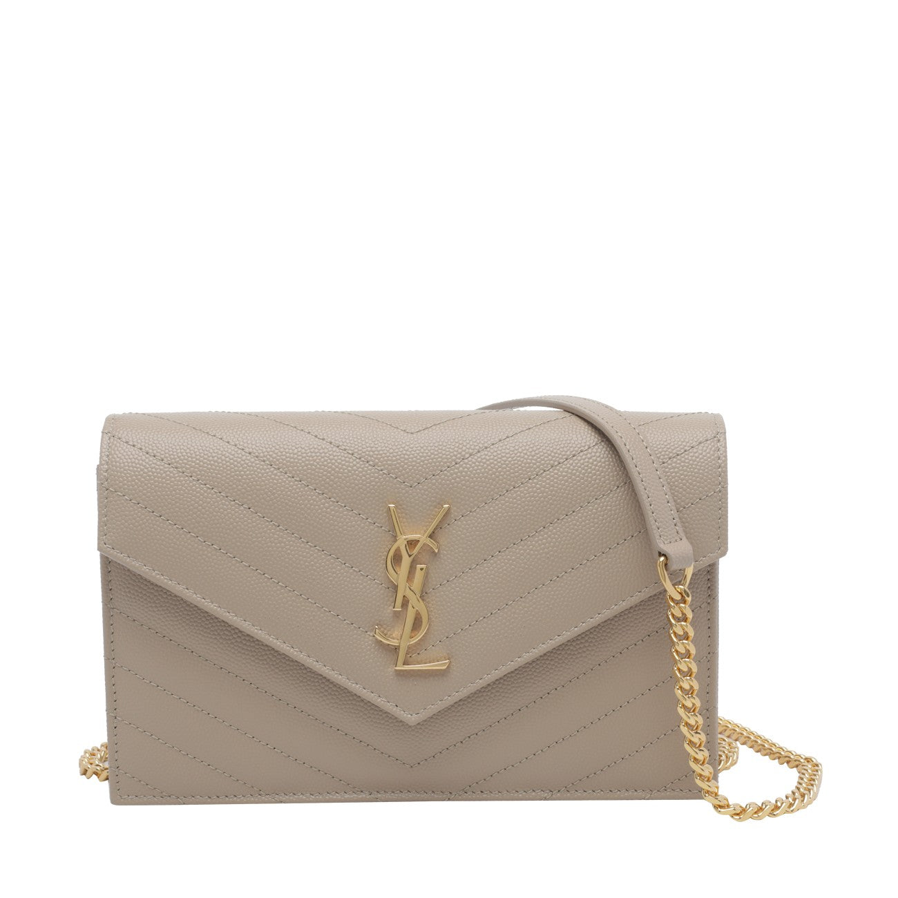 Saint Laurent Women Envelope Cassandre Chain Pochette