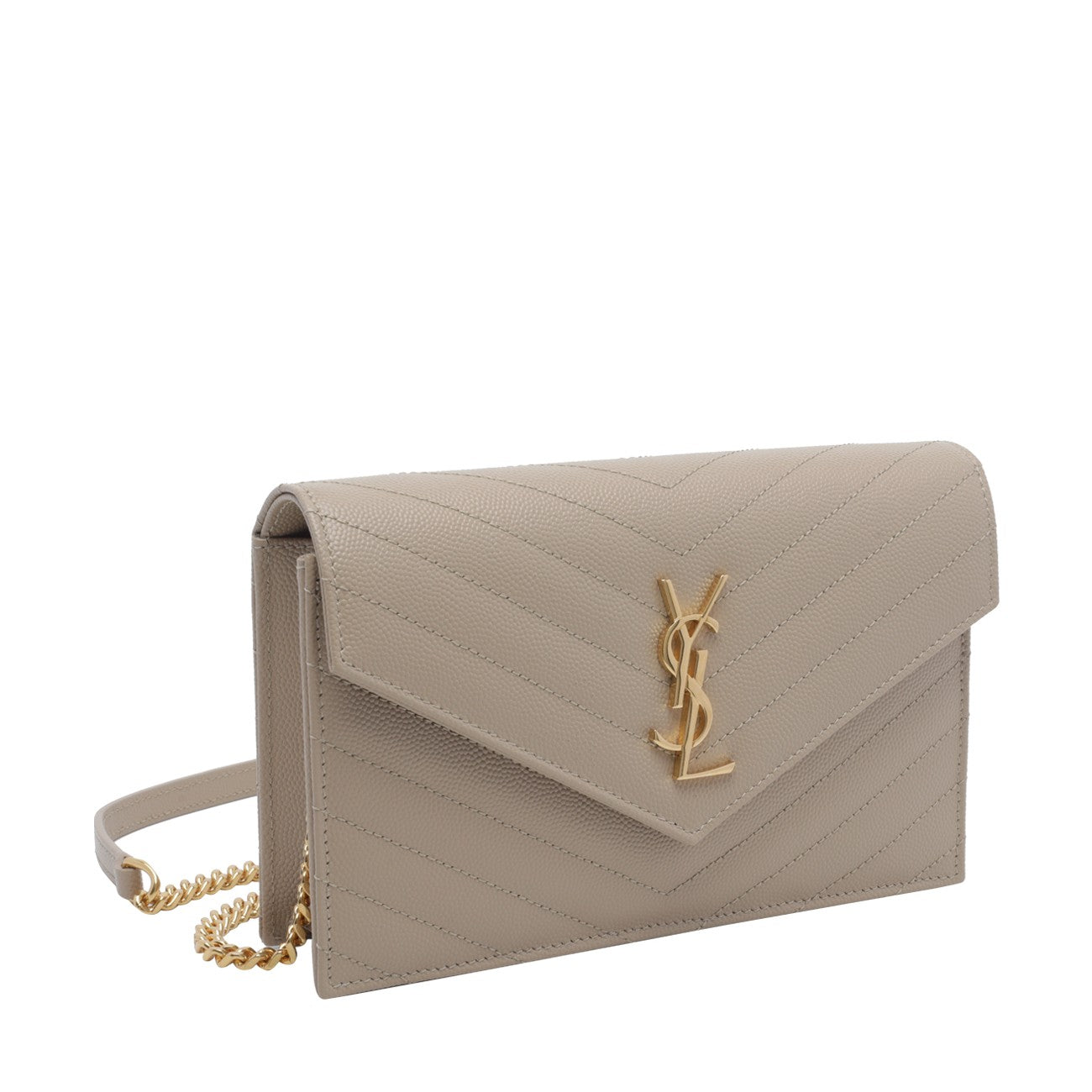 Saint Laurent Women Envelope Cassandre Chain Pochette