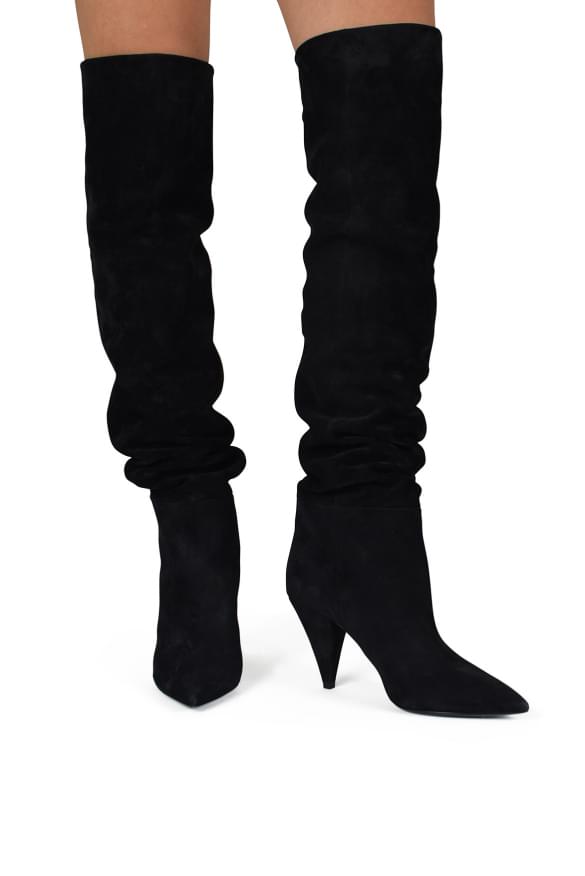 Saint Laurent Women Era 85 Over-The-Knee Boots SAINT LAURENT
