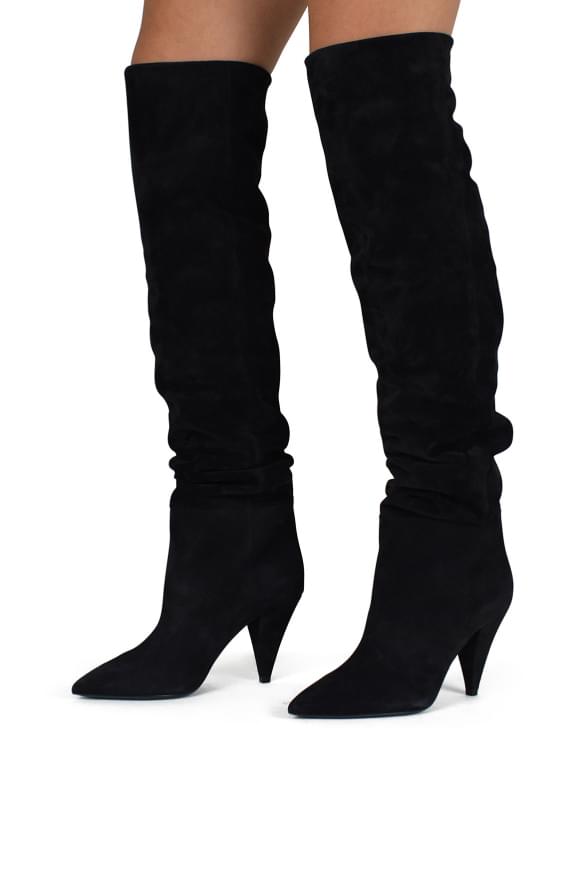 Saint Laurent Women Era 85 Over-The-Knee Boots SAINT LAURENT