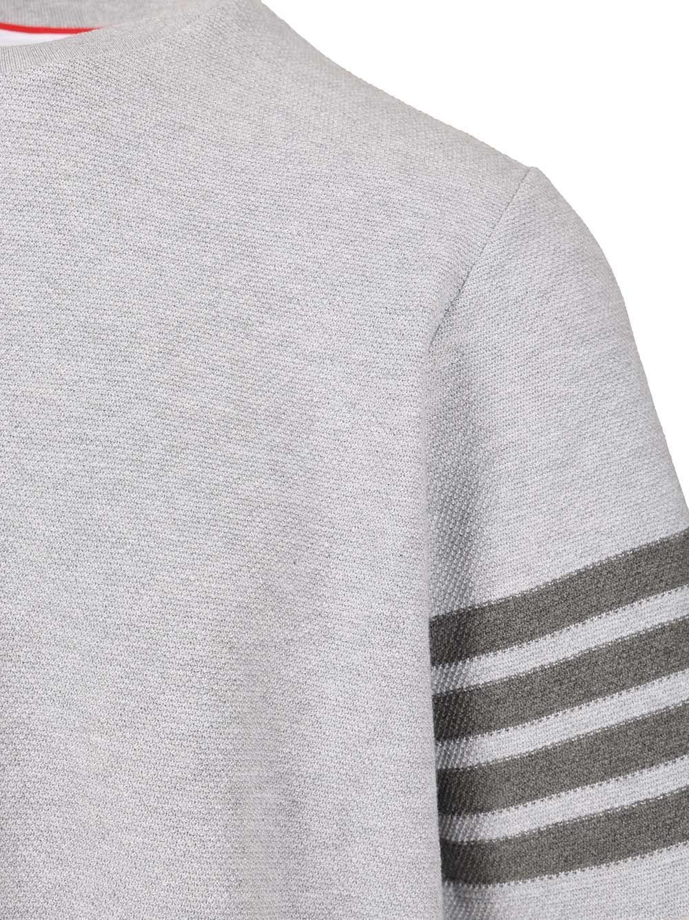 Thom Browne Men Short-Sleeved Cotton T-Shirt THOM BROWNE
