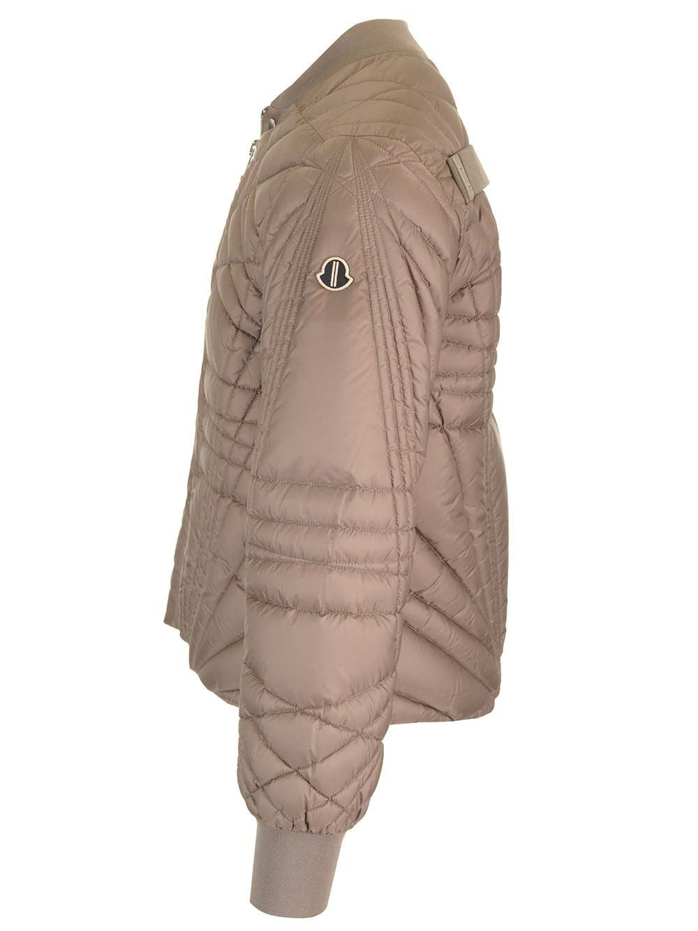 Moncler X Rick Owens Women "Megapenta" Padded Bomber Jacket MONCLER X RICK OWENS