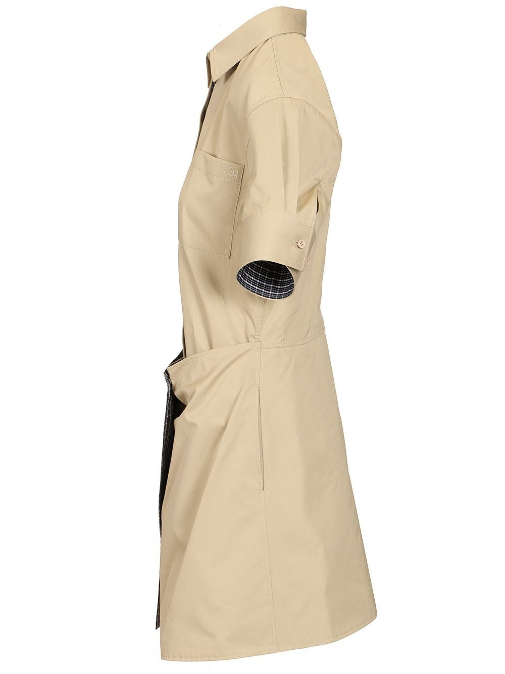 Loewe Women Cotton And Silk Dress LOEWE