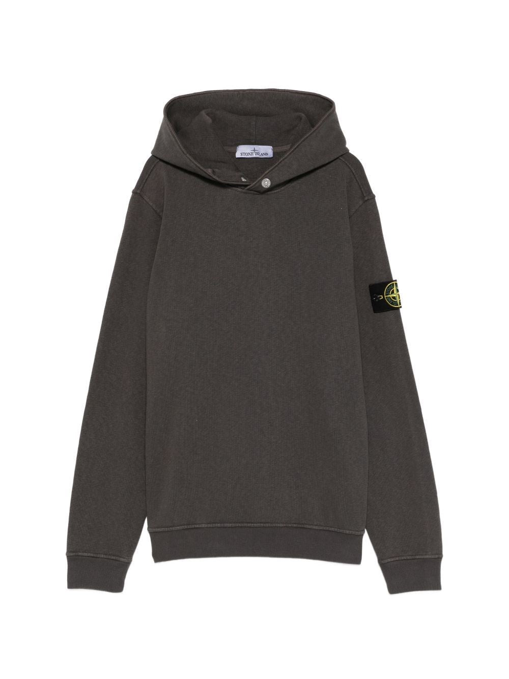 Stone Island Men Malfilé Cotton Sweatshirt STONE ISLAND